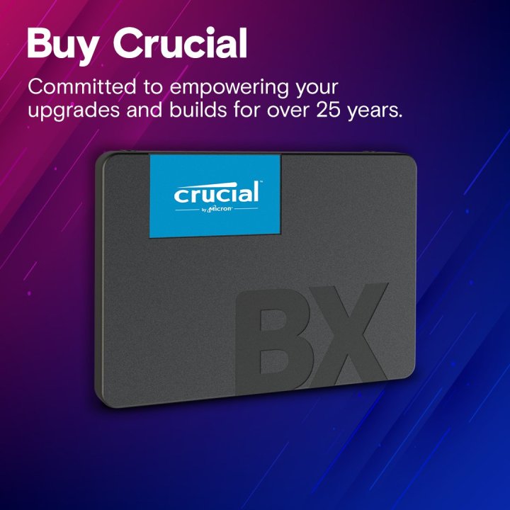 (reacondicionado) Disco Ssd Crucial Bx 500 4tb 2.5" 600mb s (lectura) 510mbs (escritura) Cash30