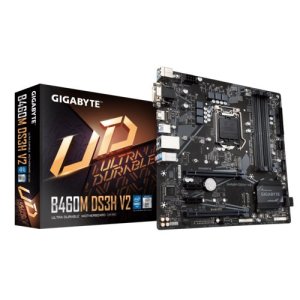 (reacondicionado) Pb Gigabyte B460m Ds3h V.2 Skt 1200 Ddr4 2933mhz M.2 6usb3.2 Falta Chapa Cash30 2
