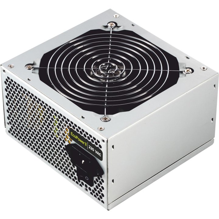 (km0) Fuente De Alimentacion Tooq 500w Tqep-500sse Fan 12cm 4 Sata 2 Molex Cable Alimentación Cash30