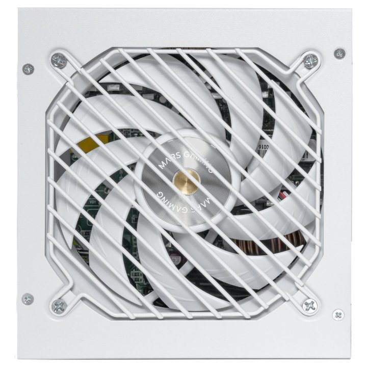 Fuente Modular Mars Gaming 650w Mpb650psi Atx3.1 80+gold Pfc Activo Pcie5.1 12v-2x6 Dc-dc Smd Blanco