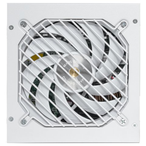 Fuente Modular Mars Gaming 650w Mpb650psi Atx3.1 80+gold Pfc Activo Pcie5.1 12v-2x6 Dc-dc Smd Blanco