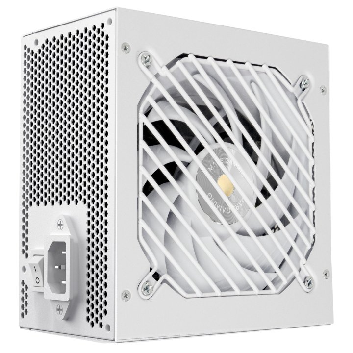 Fuente Modular Mars Gaming 650w Mpb650psi Atx3.1 80+gold Pfc Activo Pcie5.1 12v-2x6 Dc-dc Smd Blanco