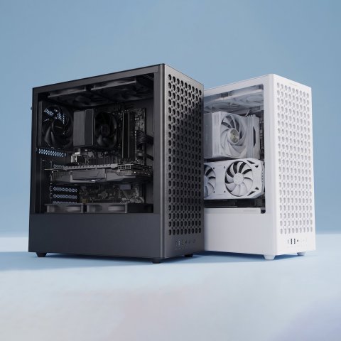 Caja Atx Mars Gaming Mc-t800 Frontal Airdot Mesh 4x Ventiladores Fdb Cablehatch Usb-c Blanco