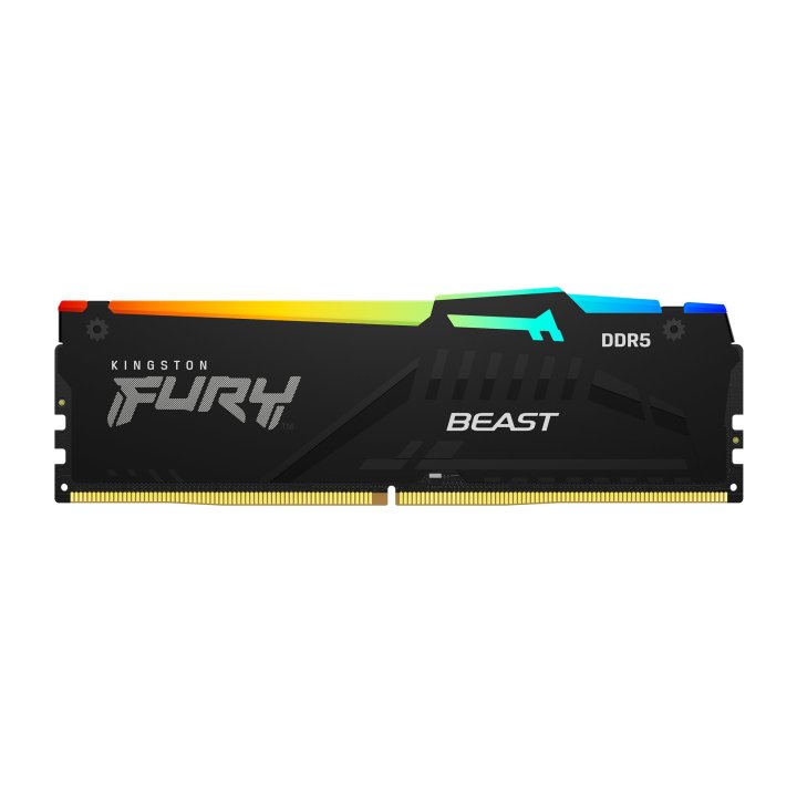 (km0) Ddr5 16gb 4800mhz Kingston Fury Beast Rgb Cl36 Kf560c36bbe2a-16 Cash30