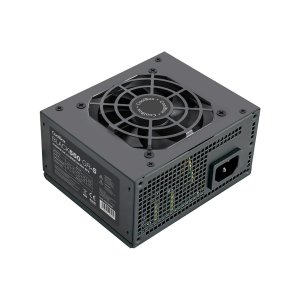 Fuente Alimentacion Sfx Coolbox Basic Black 550 550w Ventilador 8cm Color Negro
