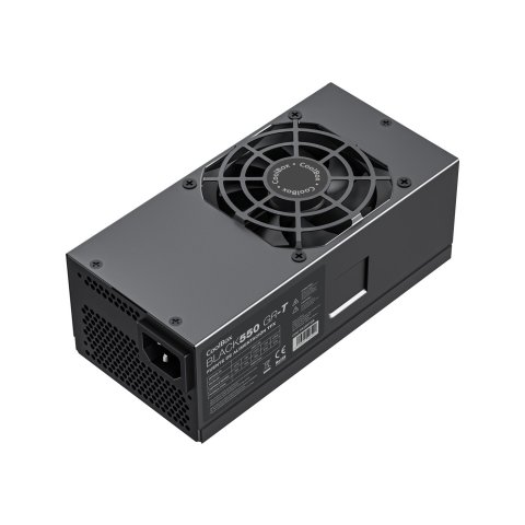 Fuente Alimentacion Tfx Coolbox Basic 550w Raíl 12v Ventilador 8cm Cable Plano Color Negro