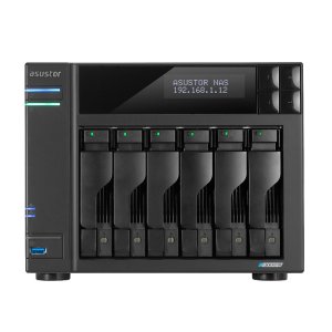 Servidor Nas Asustor Lockerstor As6706t V2 6 Bahias 3.5" 4xm.2 Nvme Celeron N5105 Quad Jasper Lake20ghz 4gb 2x2.5gbe Pciex1 H