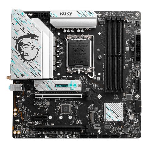 Pb Msi Gaming Plus B760m M-atx Skt 1700 4xddr5 5600mhz Hdmi Dp Lan