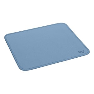 Alfombrilla Logitech Studio Material Reciclado Pet Superficie Tela Goma Antideslizante 230x200mm Gris Azulado