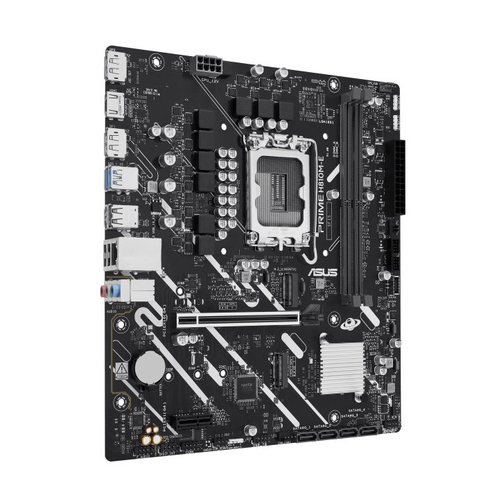 (km0) Pb Asus Prime H810m-e-csm Skt Lga1851 Microatx 2xddr5 Displayport Hdmi Lan Usb 5gbps Cash30
