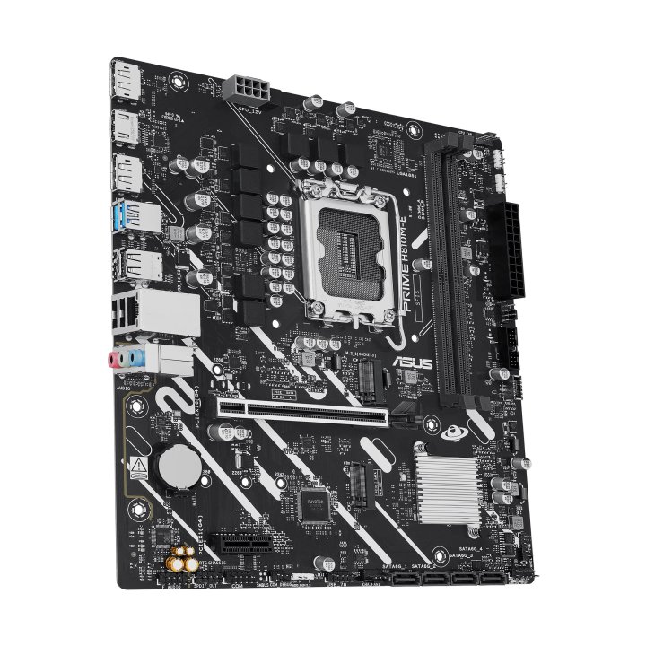 (km0) Pb Asus Prime H810m-e-csm Skt Lga1851 Microatx 2xddr5 Displayport Hdmi Lan Usb 5gbps Cash30