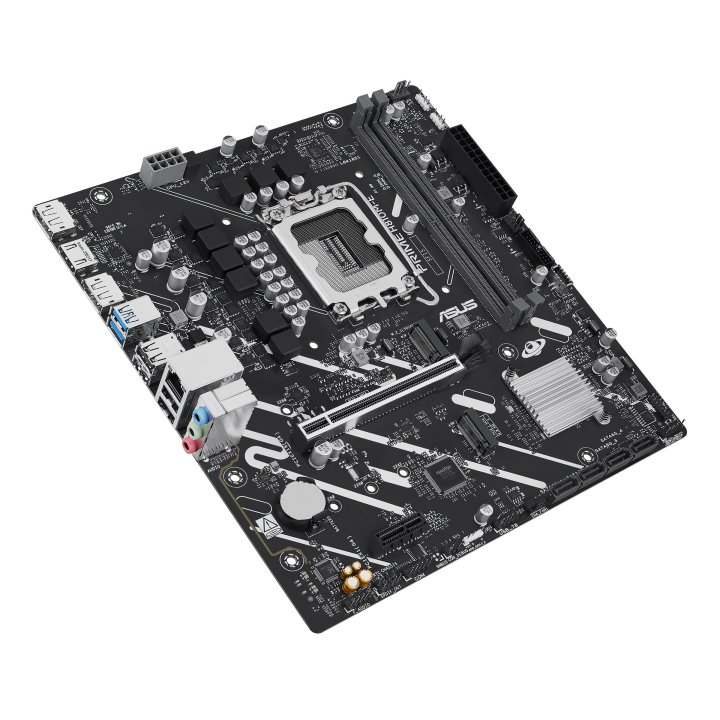 (km0) Pb Asus Prime H810m-e-csm Skt Lga1851 Microatx 2xddr5 Displayport Hdmi Lan Usb 5gbps Cash30
