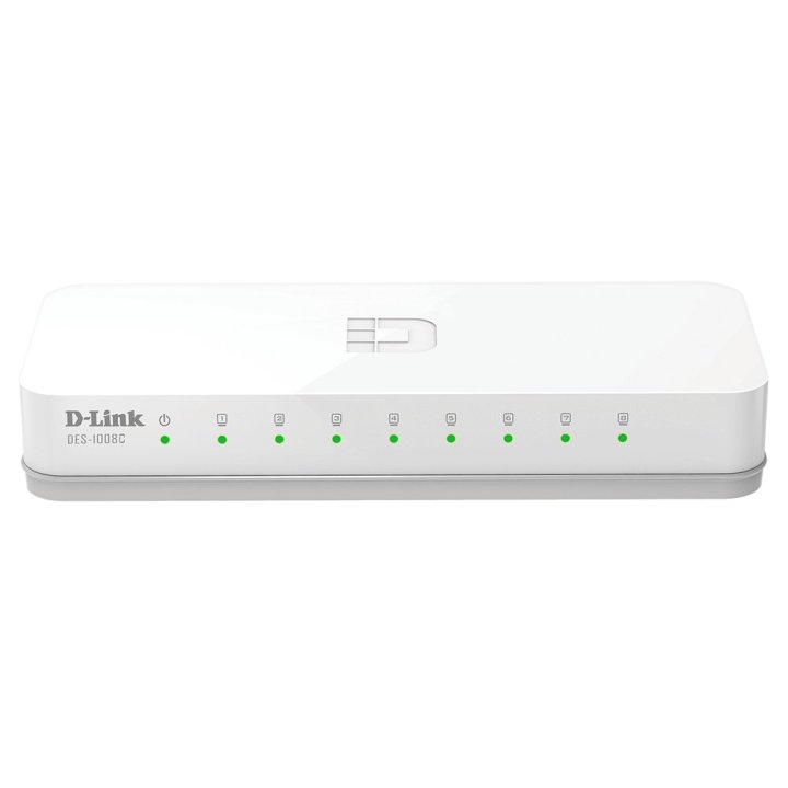 Switch No Gestionable D-link Des-1008c e 8p Ethernet Sobremesa No Rack