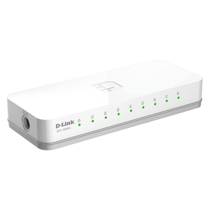 Switch No Gestionable D-link Des-1008c e 8p Ethernet Sobremesa No Rack