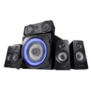 (km0) Altavoces 5.1 Gaming Trust Gxt 658 Tytan Surround Rms 90w (compatible Pc Y Consolas) Cash30