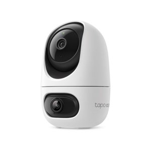 Camara Interior Ip Tp-link Tapo C245d 2x 2k 3mp Dual Lens Pan Tilt Wi-fi Audio Bidireccional Blanco