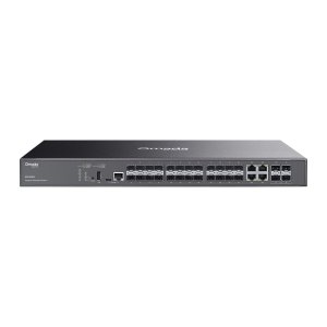 Switch Gestionable L3 Tp-link Omada Sg5428xf Lite Stackable 20xsfp 4xcombo 4x10gb Sfp+ Omada Sdn