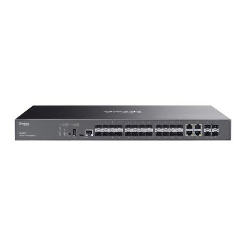 Switch Gestionable L3 Tp-link Omada Sg5428xf Lite Stackable 20xsfp 4xcombo 4x10gb Sfp+ Omada Sdn