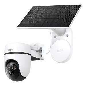Camara Exterior Ip Tp-link Tapo Tc90-kit Smart 360º Panel Solar Bateria 3mp 2k Vision Nocturna Ia Ip65
 2