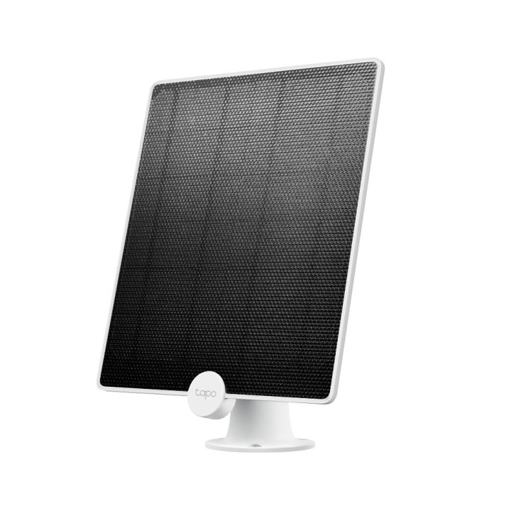 Panel Solar Para Camaras Tp-link Tapo A200 4.5w Micro-usb Cable 4m Ip65 Ajustable 360º Blanco