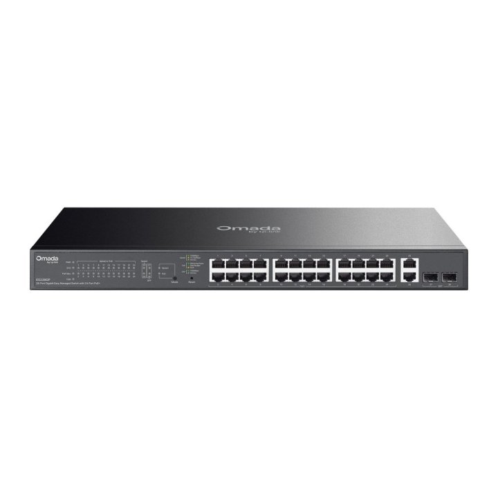 Switch Gestionable Tp-link Omada Agile Es228gp 26xgb Lan 2xsfp 24xpoe+ 250w Easy Managed 