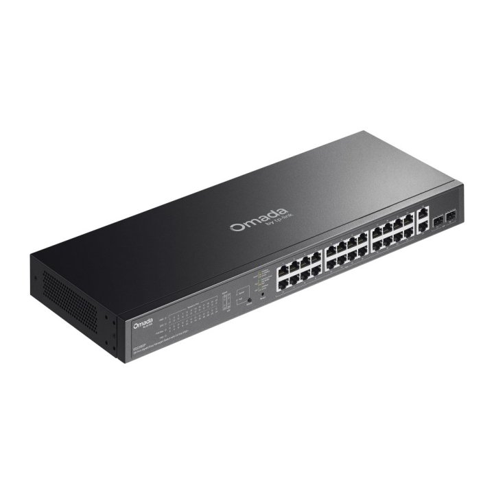 Switch Gestionable Tp-link Omada Agile Es228gp 26xgb Lan 2xsfp 24xpoe+ 250w Easy Managed 