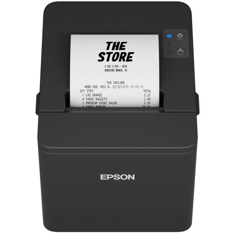 Impresora Termica Epson Tm-t20iv Usb serie Color Negro