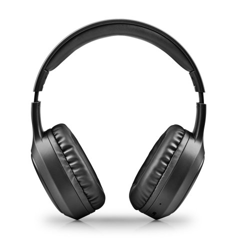 Headset Bluetooth Ngs Artica Tempest Black Diadema Mic Negro Reproduccion 80h Carga Usb-c