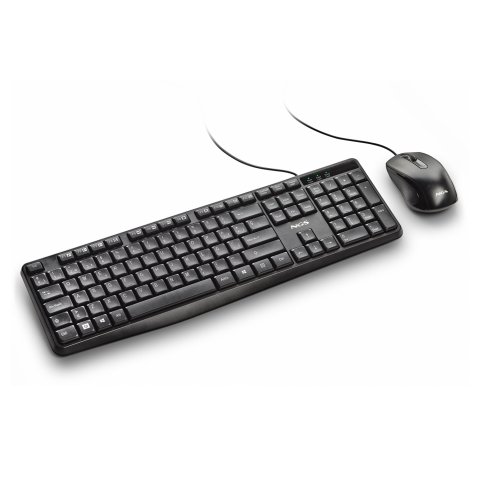 Teclado Y Mouse Ngs Cocoa Kit V2 Usb 1000dpi 12 Teclas Multimedia Diseño Resistente Derrames Negro