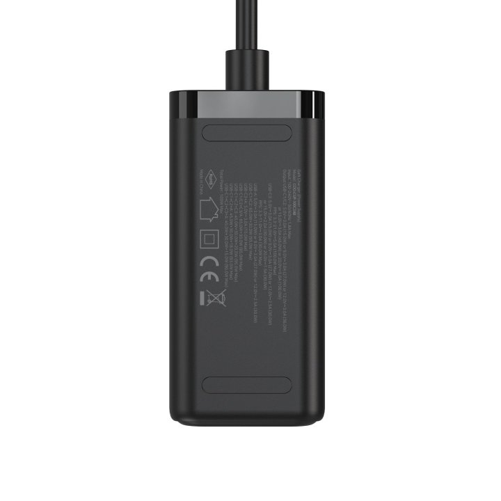 Cargador Usb Gan Coolbox Chargemaster 4 Pro 100w 3xusb-c 1xusb-a Pd Qc4+ 100w Negro