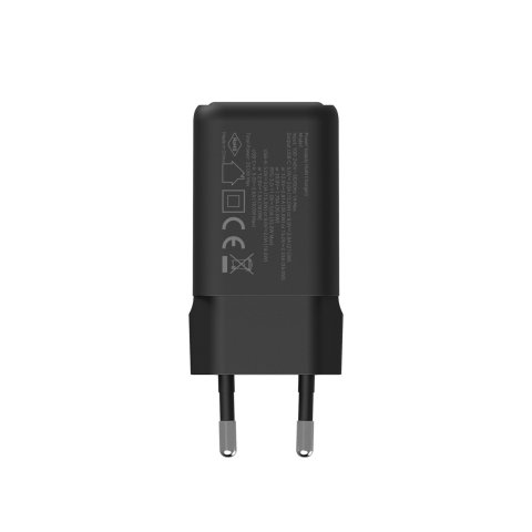 Cargador Usb Gan Coolbox 35w 1xusb-c 1xusb-a Pd Qc3.0 35w Negro