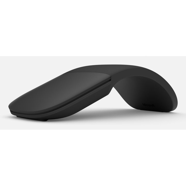 Mouse Microsoft Surface Arc Bluetooth 1000 Dpi Sensor Bluetrack Diseño Plegable Negro