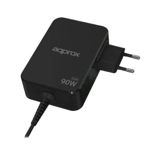 Cargador Usb Gan Approx 90w Cable Usb-c Soldado 1.8m Pd...