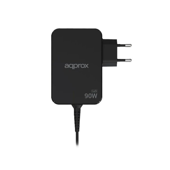 Cargador Usb Gan Approx 90w Cable Usb-c Soldado...