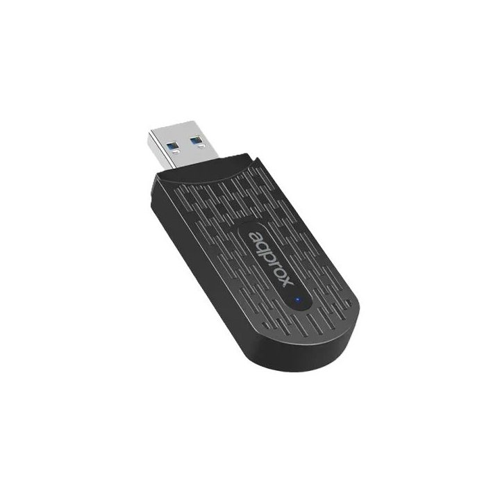 Usb Wifi 6 Approx Appusb1800v2 1800 Mbps 1201mbps En 5 Ghz Negro