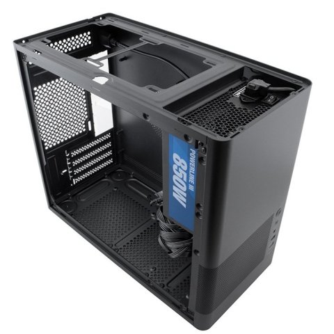 Caja Micro Atx Coolbox Mp2 Frontal Rejilla Disipador Max 160mm Gpu Max 350mm Negro