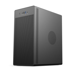 Caja Micro Atx Coolbox M100 Frontal Rejilla Disipador Max 160mm Gpu Max 300mm Negro