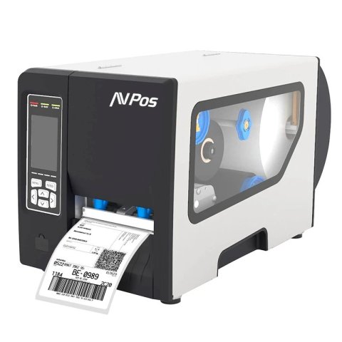 Tpv Impresora De Etiquetas Industrial Avpos E1 104mm Conexion Usb Serial Lan 203mm s 300 Dpi