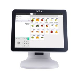 Ordenador Tpv Avpos K5000 Blanco 15" Tactil Capacitivo Intel Core I7 8gb 128gb Ssd Wifi Rs232