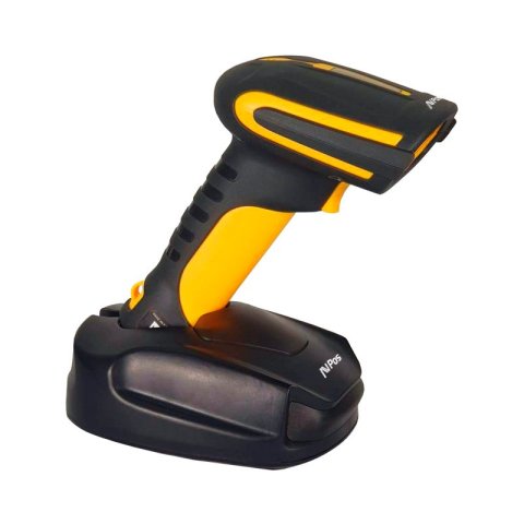 Scanner Codigo De Barras Avpos Bt31 Inalambrico 1d 2d Qr Conexion Bt Rf 2.4g Con Base Negro