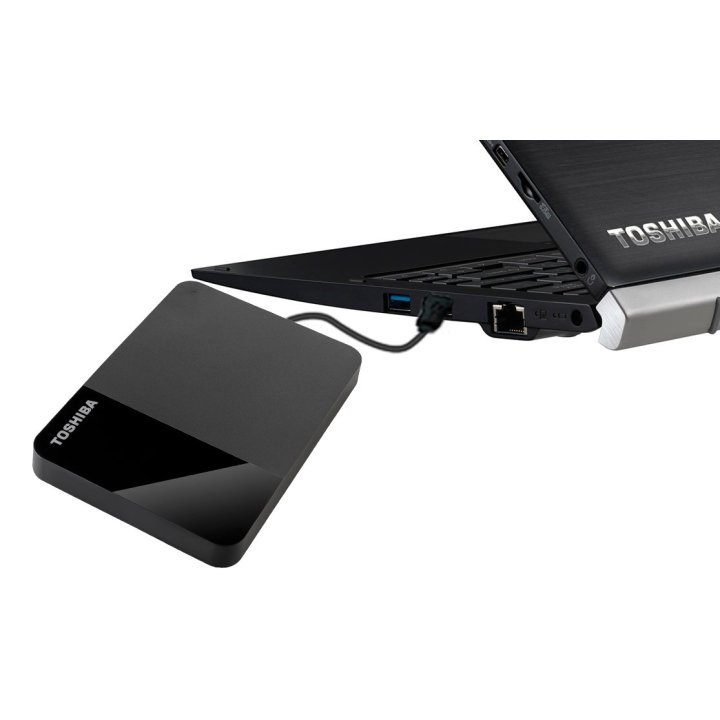 Disco Duro Externo Toshiba Canvio Ready 1tb 2.5" Usb 3.2 Black Hdtp310ek3aa