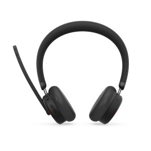 Headset Lenovo Bluetooth Wireless Anc Headset 6550 Negro Con Microfono Usb-a Teams