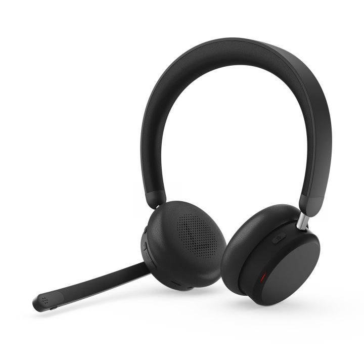 Headset Lenovo Bluetooth Wireless Anc Headset 6550 Negro Con Microfono Usb-a Teams