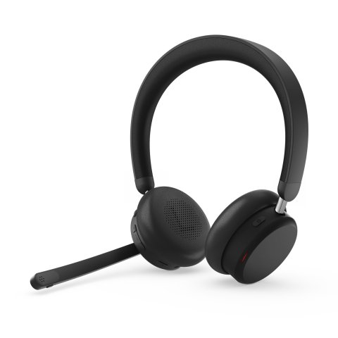 Headset Lenovo Dual-mode Wireless Anc Headset 6550 Negro Con Microfono Bluetooth Receiver Usb-c Teams