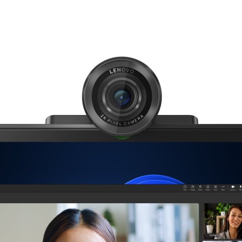 Webcam Lenovo Qhd Webcam Negro 2k Qhd 4mp Autofocus Microfono Privacy Shutter Usb-c Teams  