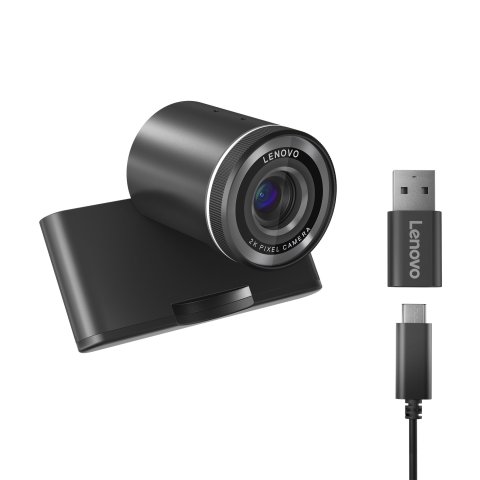 Webcam Lenovo Qhd Webcam Negro 2k Qhd 4mp Autofocus Microfono Privacy Shutter Usb-c Teams  