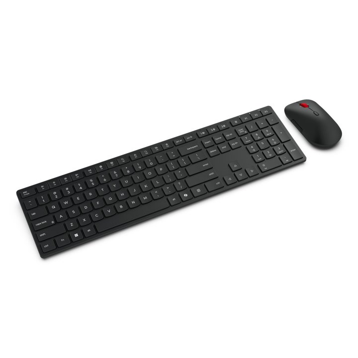 Teclado Y Mouse Lenovo Wireless Multi-mode Pro Combo 6000 Negro Inalambrico 2.4ghz Bt Receptor Usb-a