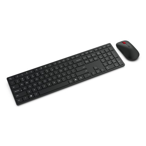 Teclado Y Mouse Lenovo Wireless Multi-mode Pro Combo 6000 Negro Inalambrico 2.4ghz Bt Receptor Usb-a