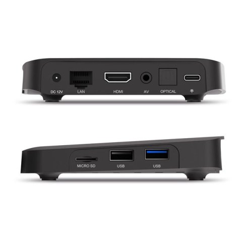 Android Tv Engel You-box T2 En1060k Receptor 4k Uhd Sintonizador Dvb-t2 Negro