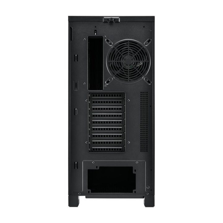 Caja E-atx Fsp U500 Front Mesh 5xpwm Pantalla Digital Cpu 180mm Gpu 420mm Negro